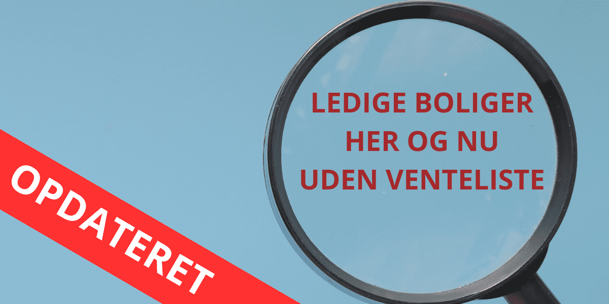 Ledige boliger